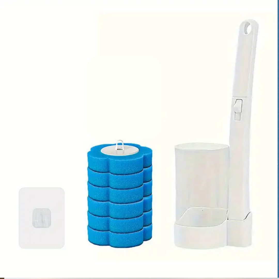Dispositif de nettoyage des toilettes à usage unique